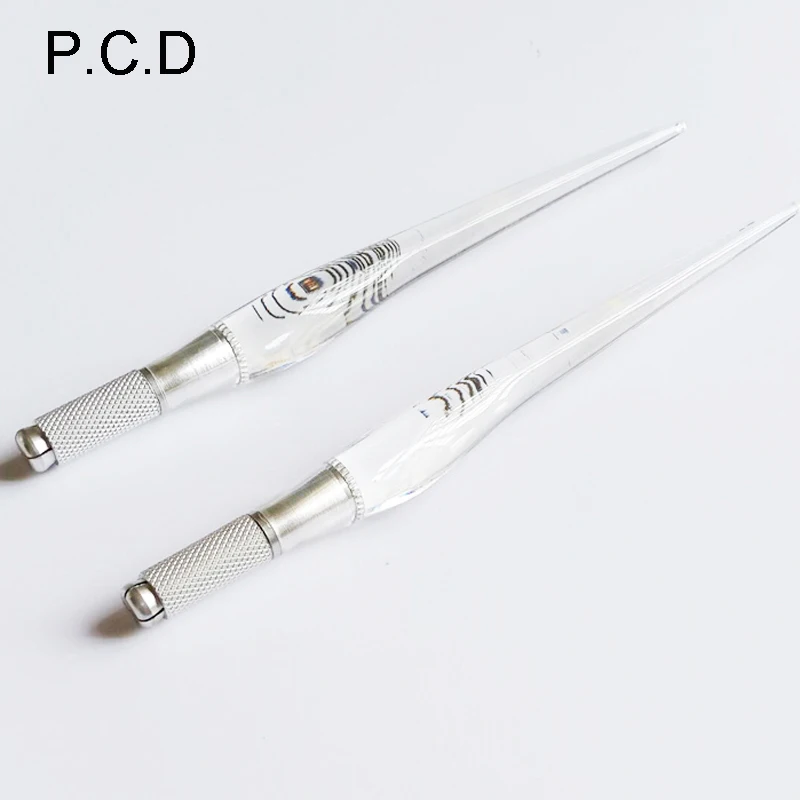 Ручка для татуировки PCD с кристаллами 20 шт. ручка микроблейдинга бровей