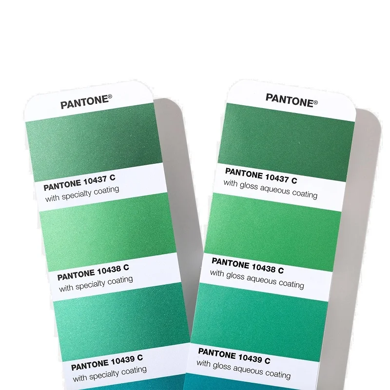 Новинка 2019 г. цветная направляющая цвета с металлическим покрытием Пантон GG1507A |