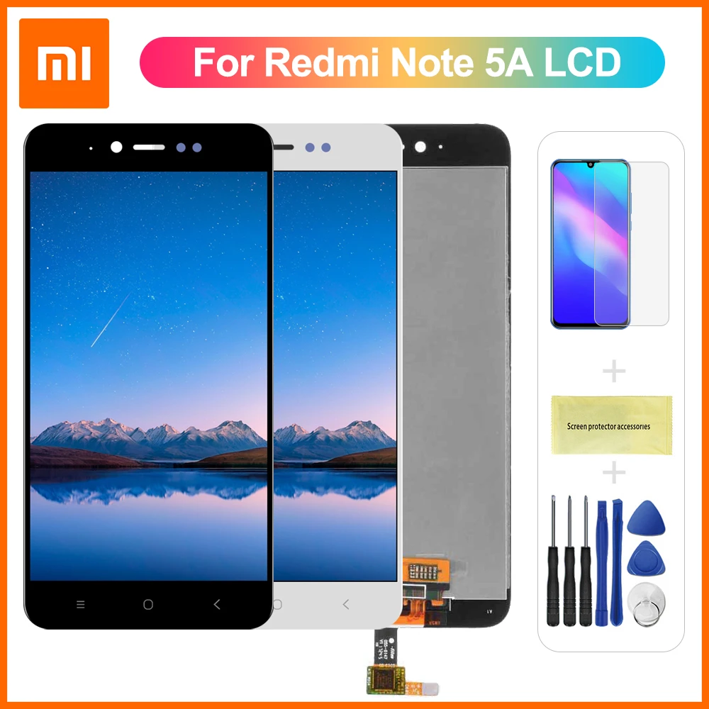 Оригинальный ЖК-дисплей 5 дюйма для XIAOMI Redmi Note 5A сенсорный экран с рамкой Xiaomi Prime