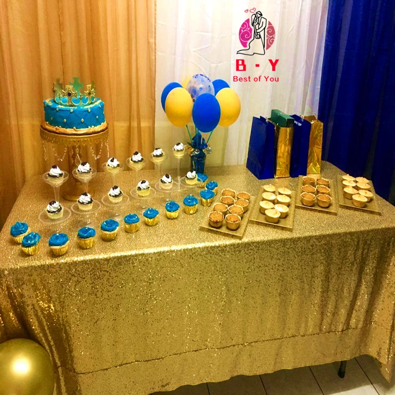 Блестящая золотая квадратная скатерть с блестками блестящая круглая на стол для