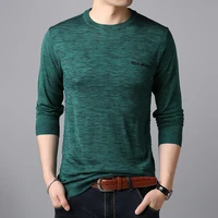 neck fashion mens top quality crew brand new knitted pullover sweater autum winter slim fit trendy casual jumper mans clothes