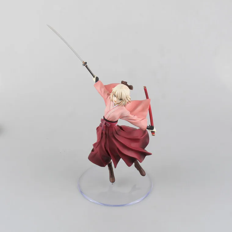 1/8 Масштаб Аниме Fate KOHA ACE экшн фигурка Okita Souji Sakura Saber Dress версия модели коллекция