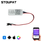 Bluetooth-совместимый светодиодный пиксельный контроллер SP110E для смартфона, осветительный прибор для телефона, гибкая светодиодная лента WS2811WS2812B SK6812