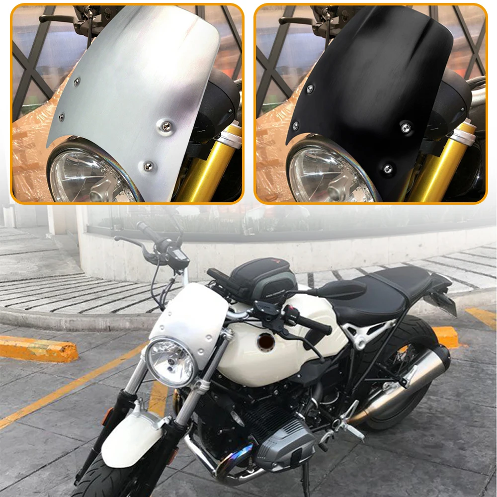 

New KEMIMOTO Motorcycle Parts For R NINE T 2014-2020 Windscreen Windshield Wind Deflector For BMW R NINE T 2014-2020