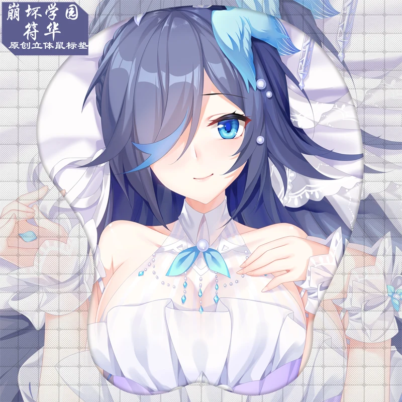 

Honkai Impact 3rd Fu Hua фигурка 3d аниме девушка мягкий гелевый игровой коврик для мыши Коврик для мыши на запястье 7285 подарки для мужчин игрушка для в...