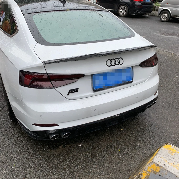 

For Audi A3 Spoiler 2017-2019 High Quality Carbon Fiber Car Rear Wing Spoiler For Audi A3 A3L Spoiler