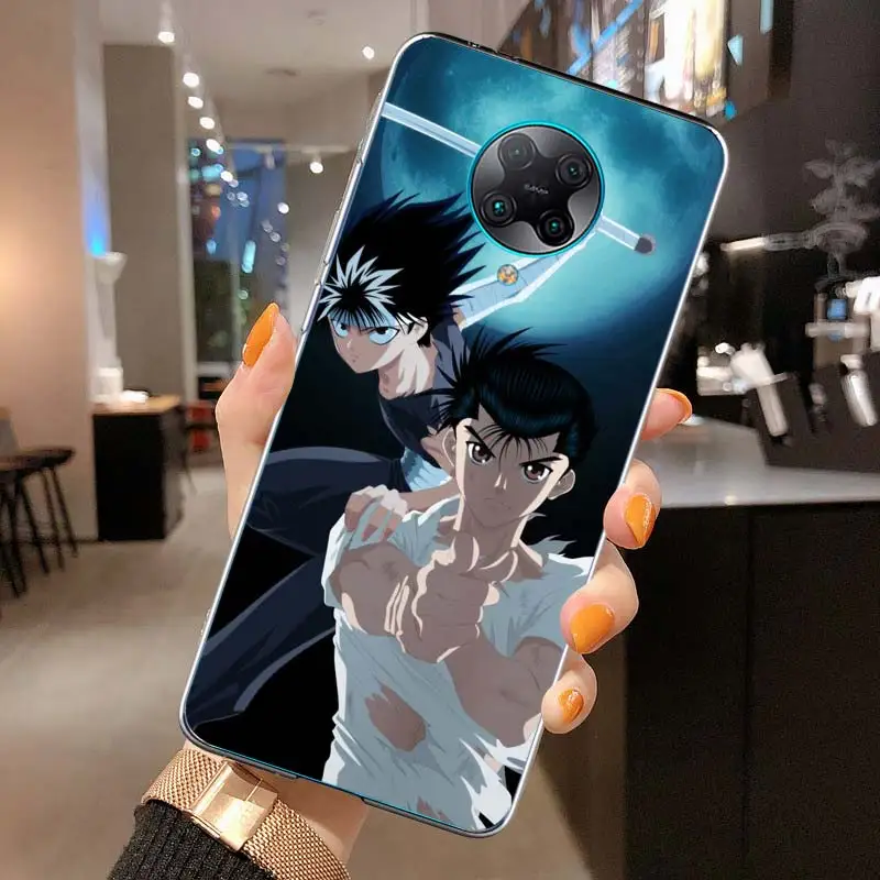 

YuYu Hakusho Case for Xiaomi Redmi Note 9S 8T 8 9 Pro Max 9A 9C 7 K20 Pro 7A 8A Cover Silicone Phone Coque