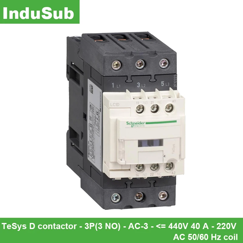 

Катушка LC1D40AM7C, LC1D-40AM7C В переменного тока, контакторы LC1D, 3P, Гц