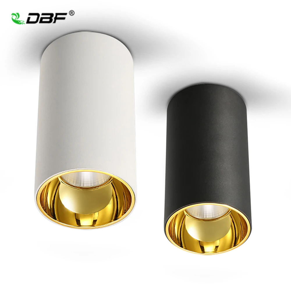 [DBF] круглый светодиодный потолочный светильник COB на поверхности 15 Вт 20 с высоким