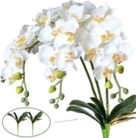 artificial butterfly orchid flowers moth orchids fake flowers home decor wedding decoration accessories flores artificiales