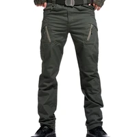 50 hot sale cargo pants multi pocket skin friendly cotton blend water resistant long pants for outdoor