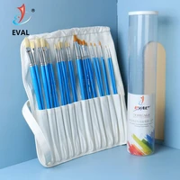 24pcs bristle nylon hair wooden handle watercolor paint brush pen set for student school oil acrylic exam painting art brushes