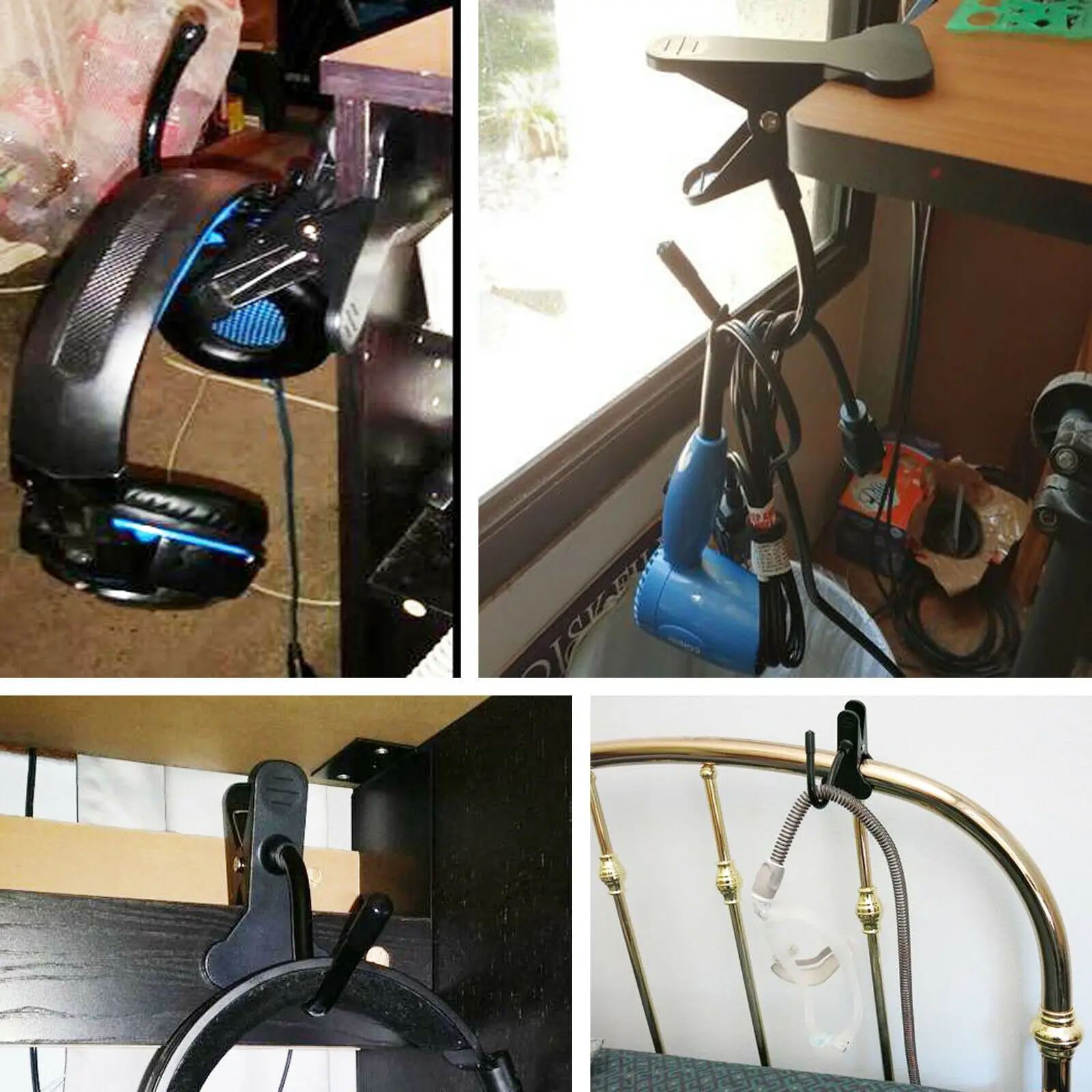 Прочные настольные держатели крючок черная стойка держатель для наушников