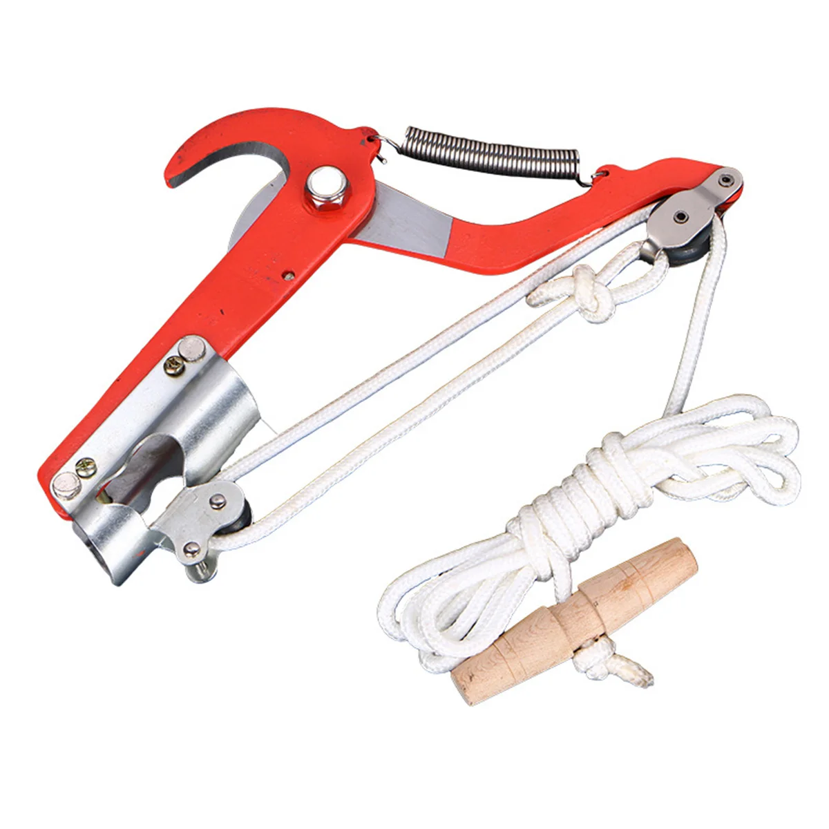 

High-Altitude Extension Lopper Branch Scissors Extendable Fruit Tree Pruning Saw Cutter Garden Trimmer Tool With 5M Rope