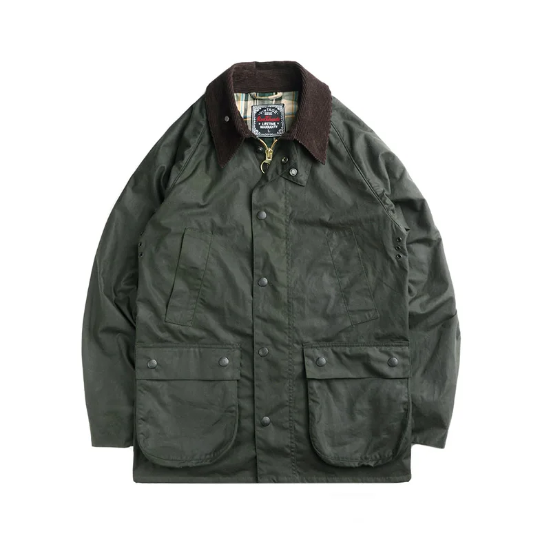 

BBR-0002 Read Description! Red Tornado Asian Size Genuine Super Quality Cotton Wax Water Proof Jacket