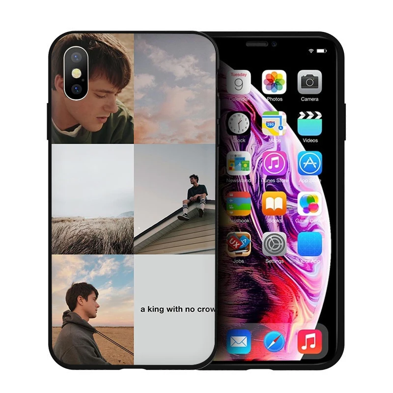 B3 Мягкий силиконовый чехол для телефона EWAU Alec Benjamin для iPhone 5 5S SE 6 6s 7 8 plus X XR XS 11 Pro Max - Цвет: B3