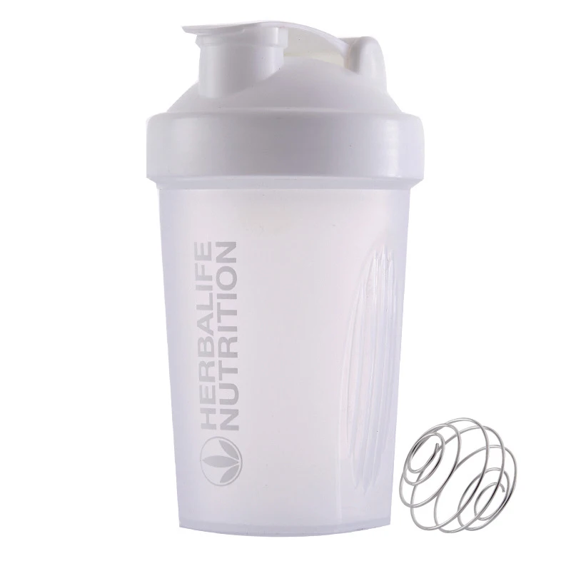 400ml 5 400 мл 500 мл портативный Herbalife Nutrtion прозрачный велосипедный велосипед герметичная Спортивная небьющаяся пластиковая бутылка для воды - Цвет: 400ml 5