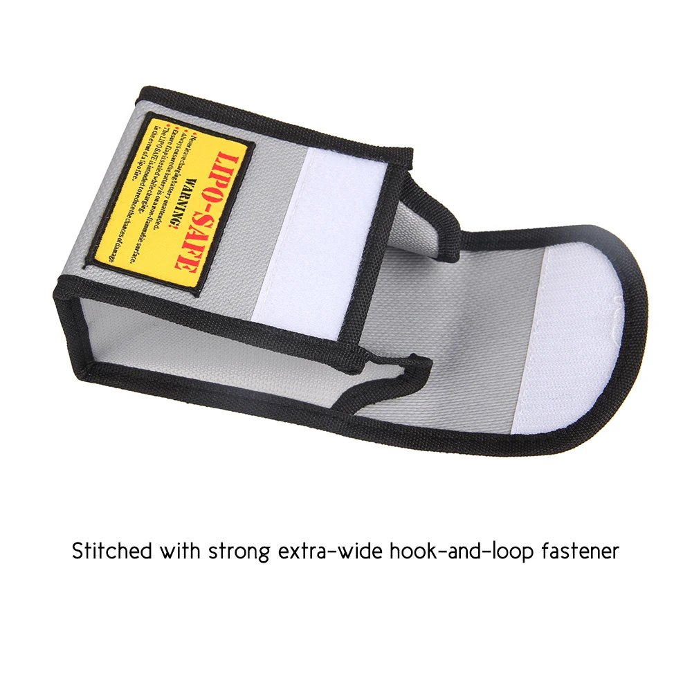 Огнеупорная Взрывозащищенная защитная сумка для аккумулятора Lipo портативная