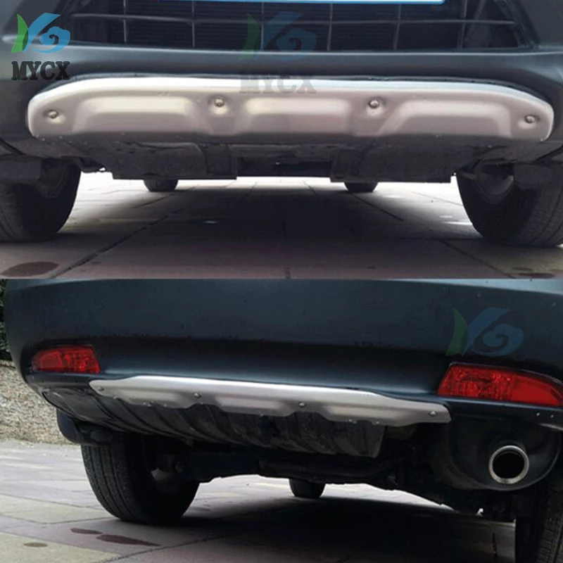 Автомобильные чехлы из алюминиевого сплава передний и задний бампер защитная