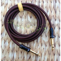 audiophile 6 35mm to 6 35mm 6 5 major three core mixer pair recording audio cable trs noise reduction balance cable
