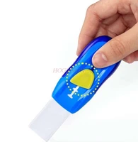 3pcs telescopic push pull automatic rubber primary school eraser without leaving marks on childrens stationery