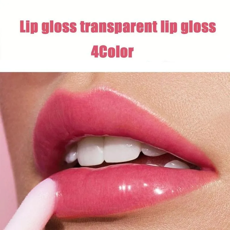 

Transparent With Glitter Lip Glaze Long Lasting Moisturizing Lip Gloss Glitter Liquid Lipstick Lip Oil Lips Tint Beauty Bcare