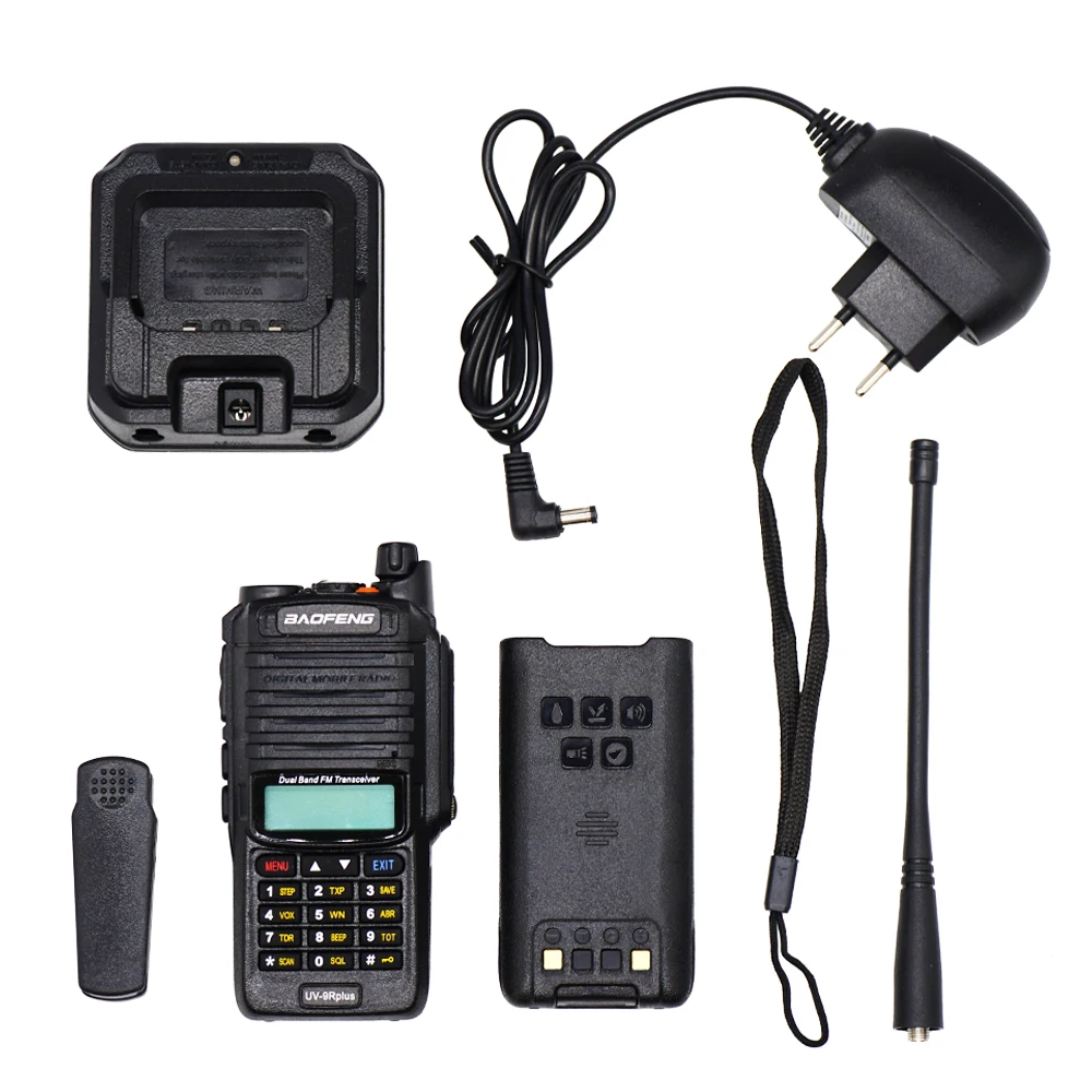 Большая распродажа! Портативная рация 10 Вт Baofeng UV-9R plus портативная