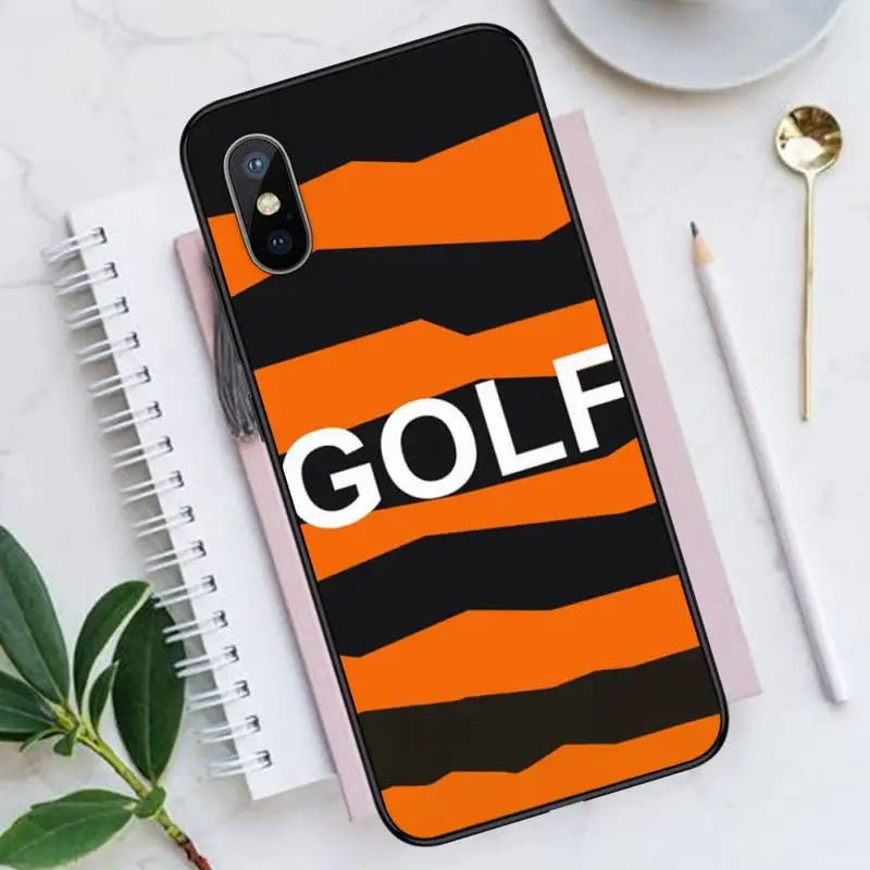

golf Tyler the creator rapper Phone Case for iPhone 11 12 pro XS MAX 8 7 6 6S Plus X 5S SE 2020 XR Luxury brand shell coque
