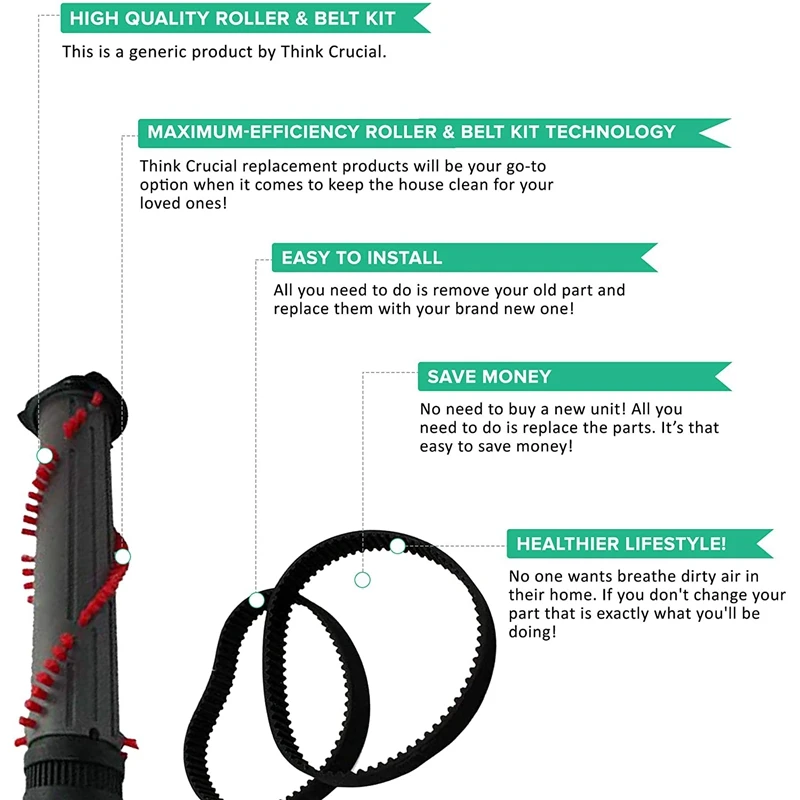 2 шт. сменные ремни DC17 для пылесосов Dyson 911961-01 911710-01 | Бытовая техника