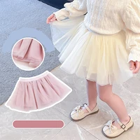tulle pink princess mini skirt for girls pink tutu skirt women summer korean toddler girl clothes girls clothing 2 to 8 years