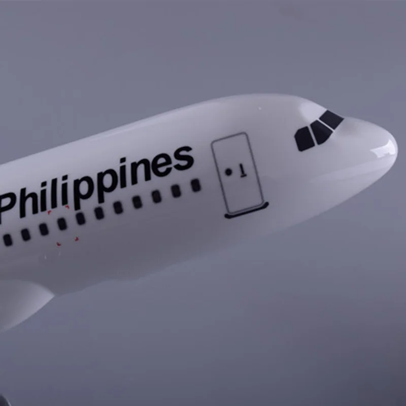 47CM 1:150 Scale Airbus A320 Model Air Philippines Airlines With Base Alloy Aircraft Plane Collectible Cisplay Toys Collections | Игрушки и