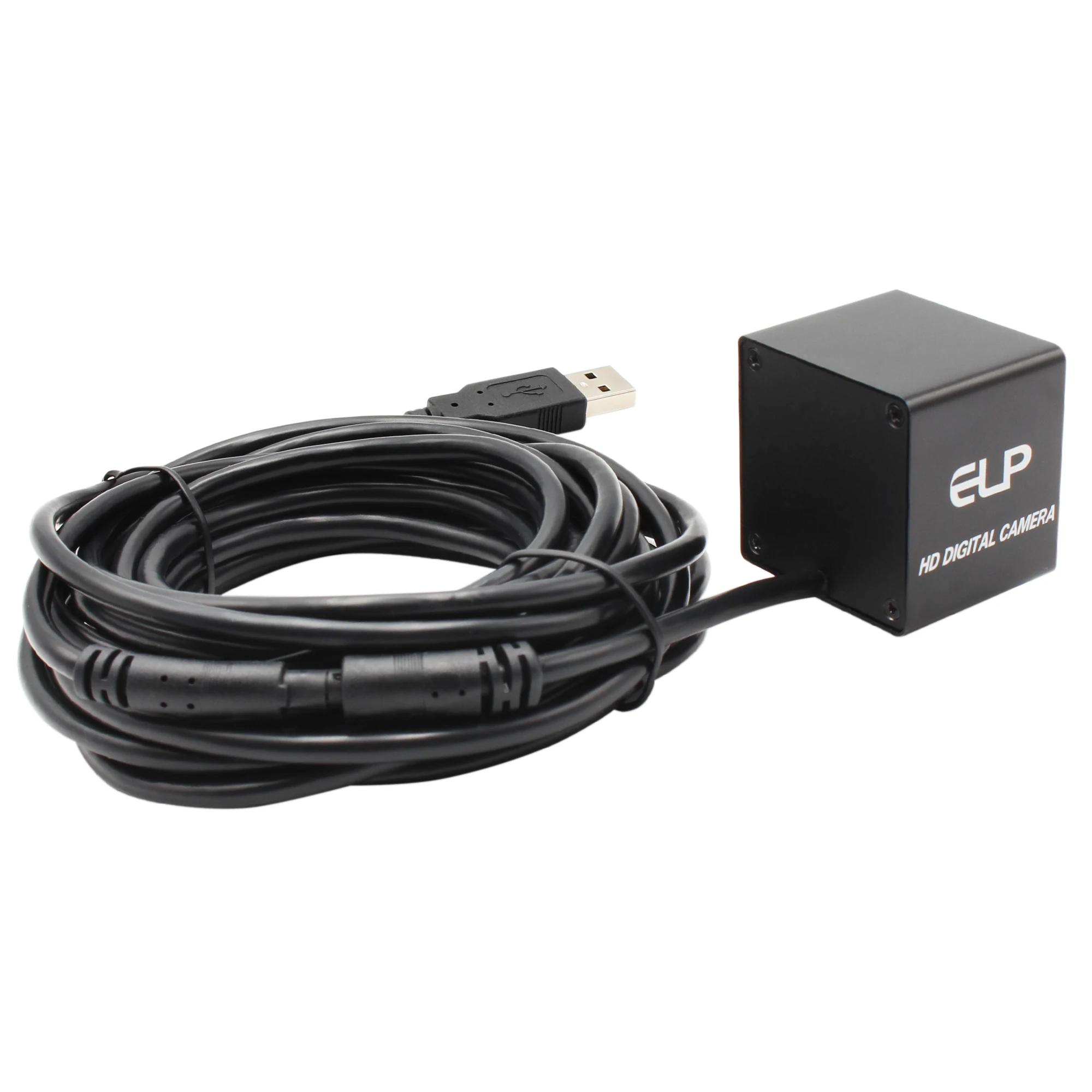 Fisheye 13MP USB Webcam Module Sony IMX214 3840x2880 UVC Wide View Angle Camera with Mini Case | Безопасность и защита
