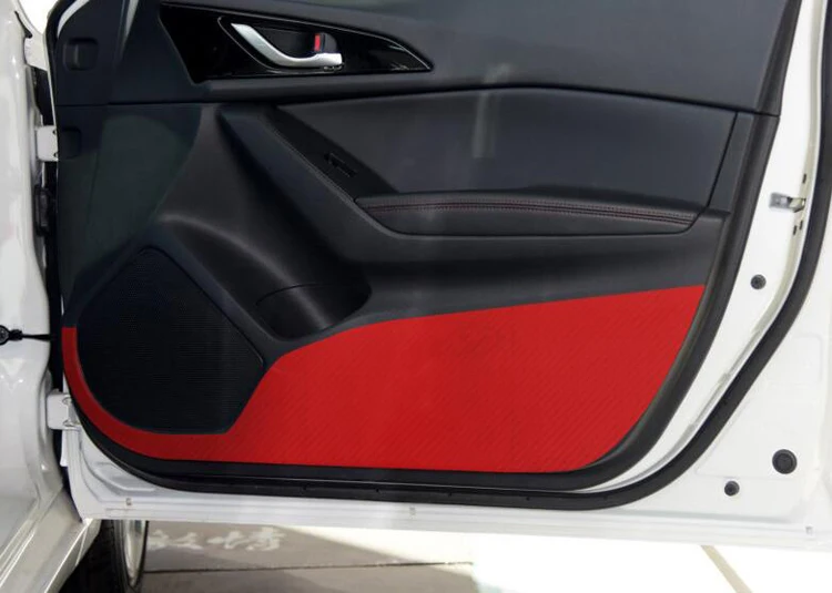 Стайлинг автомобиля внутренняя наклейка на боковую дверь защита от ударов из