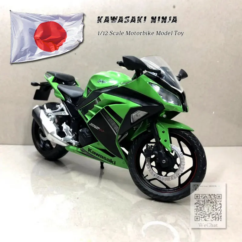Модель мотоцикла JOYCITY в масштабе 1/12 игрушки KAWASAKI NINJA/H2 литые под давлением