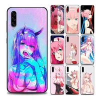maiyaca zero two darling in the franxx phone case for samsung a7 a9 10 20 e s 30 s 40 50 s 60 70 s 80 90 5g soft silicone