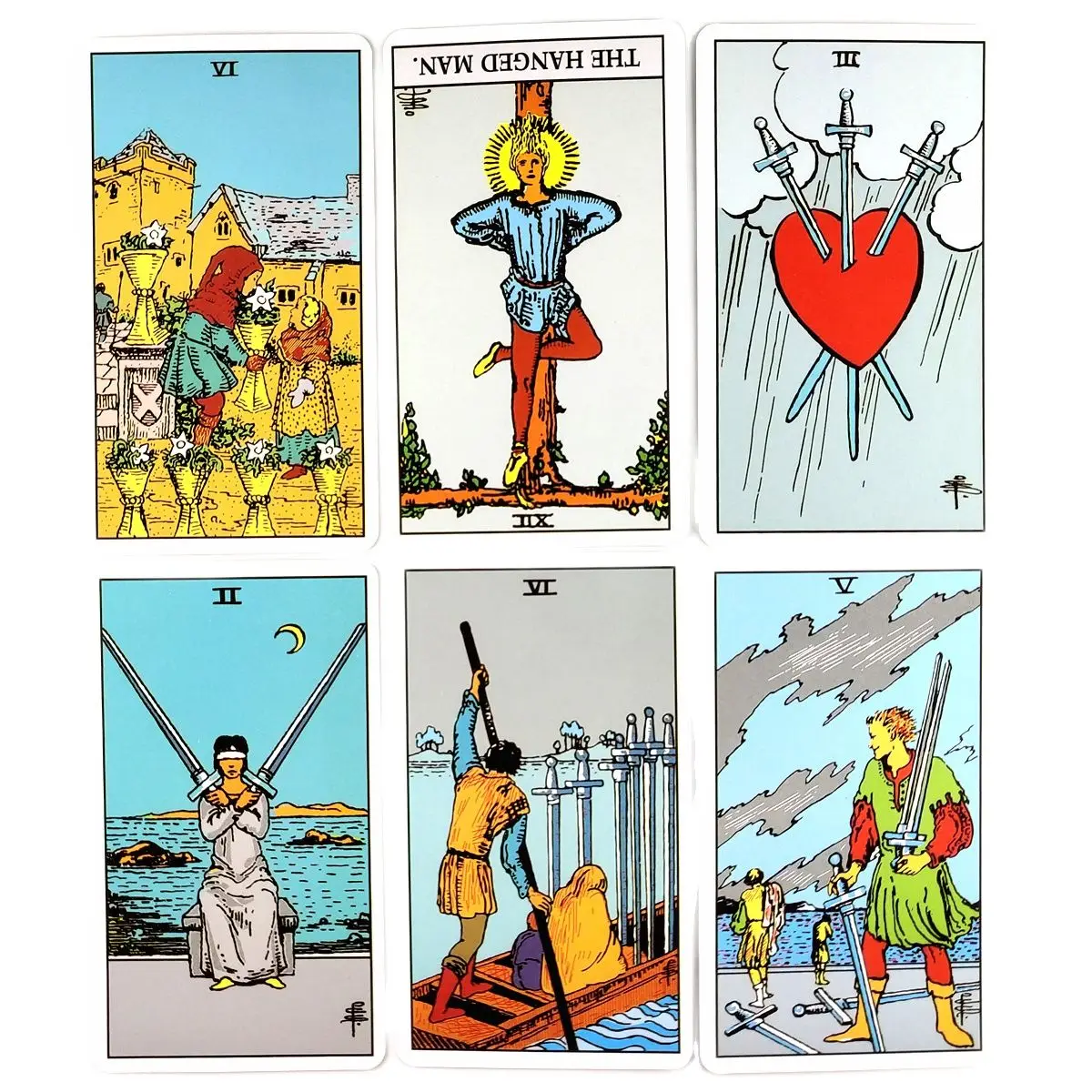 Latest High Quality Classic Design Tarot Cards Fortune Guidance Telling Divination Deck Board Game With PDF Guidebook 78 Pcs | Спорт и