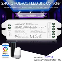 fut039upgrade2 4ghz rgbcct led strip controller dc1224v dimmable led driver 6achannel common anode can remotevoice control