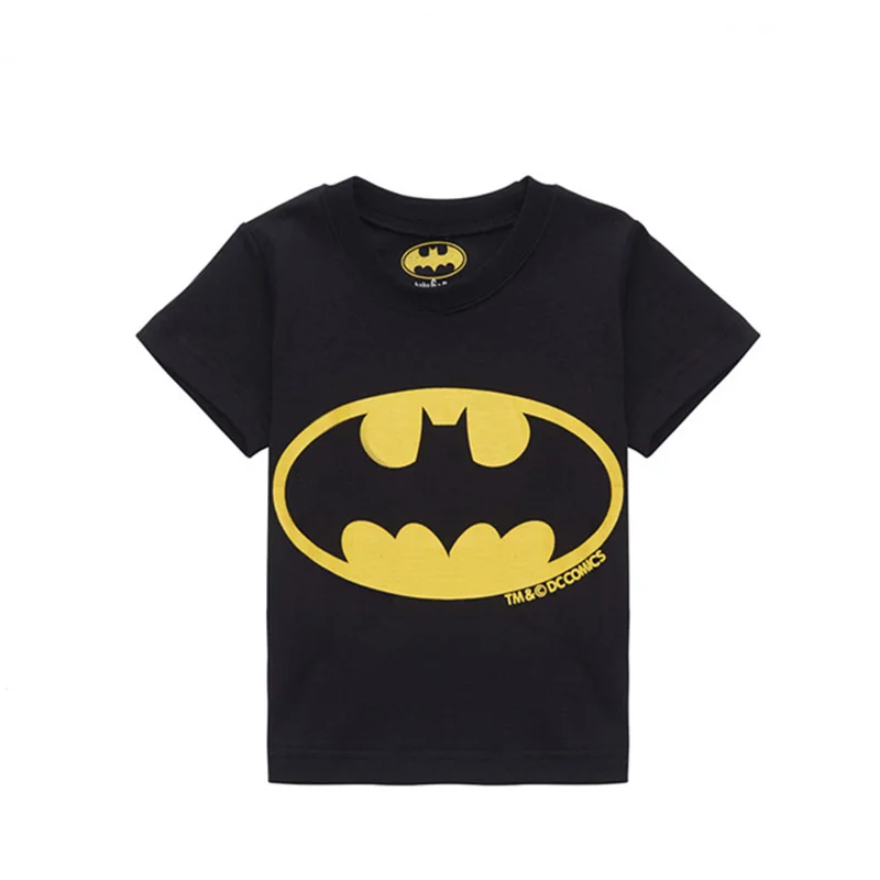 Летняя футболка с человеком-пауком для мальчиков хлопковые топы короткими