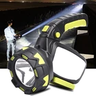 Светодиодный супер-яркий фонарик Litwod XM-L T6, перезаряжаемый от USB фонарик с COB матрицей, аккумулятор 18650 для аварийного внешнего аккумулятора, фонарик для кемпинга