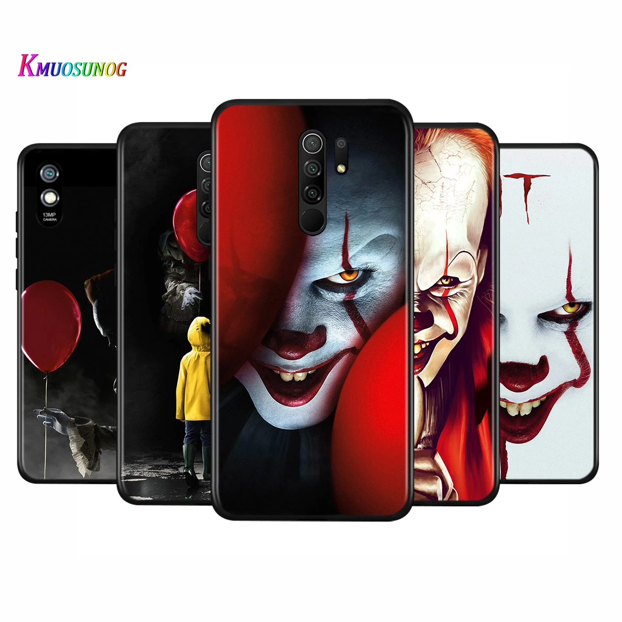 Клоун ужас его силиконовый чехол для Xiaomi Redmi K40 K30 K30i K30S K30T K20 10X GO Y2 Y3 Pro Ultra