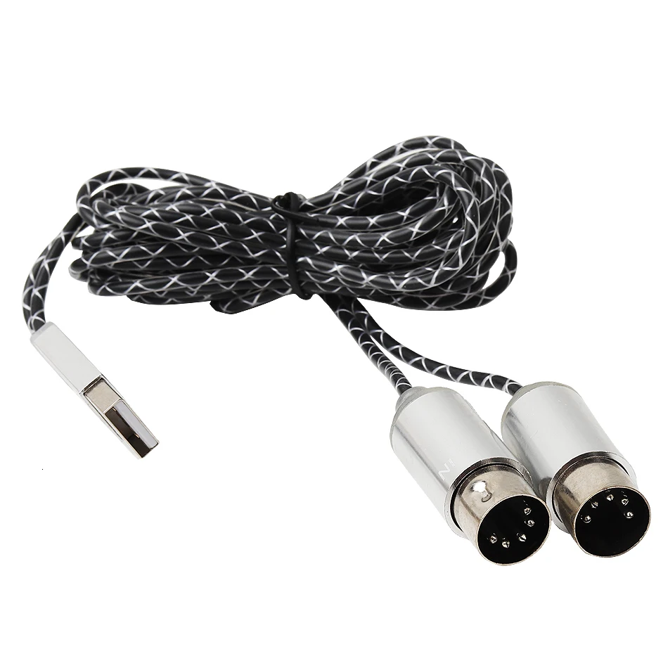 Элемент Электрический пианино барабан MIDI кабель к USB в-OUT конвертер, Интерфейсный Кабель-адаптер для ПК/ноутбука/Mac