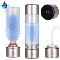 japanese craft spe pem ionizer 5000ppb nano hydrogen generator bottle intelligent voice 7 8 hertz water can breathe pure h2