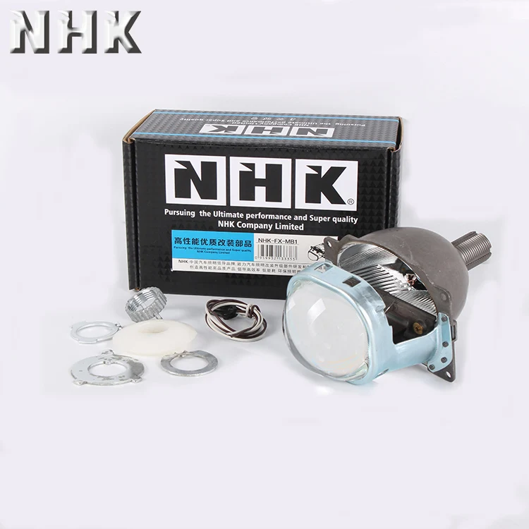 NHK Q5 квадратный объектив HID биксеноновый play & Штекерный проектор LHD RHD