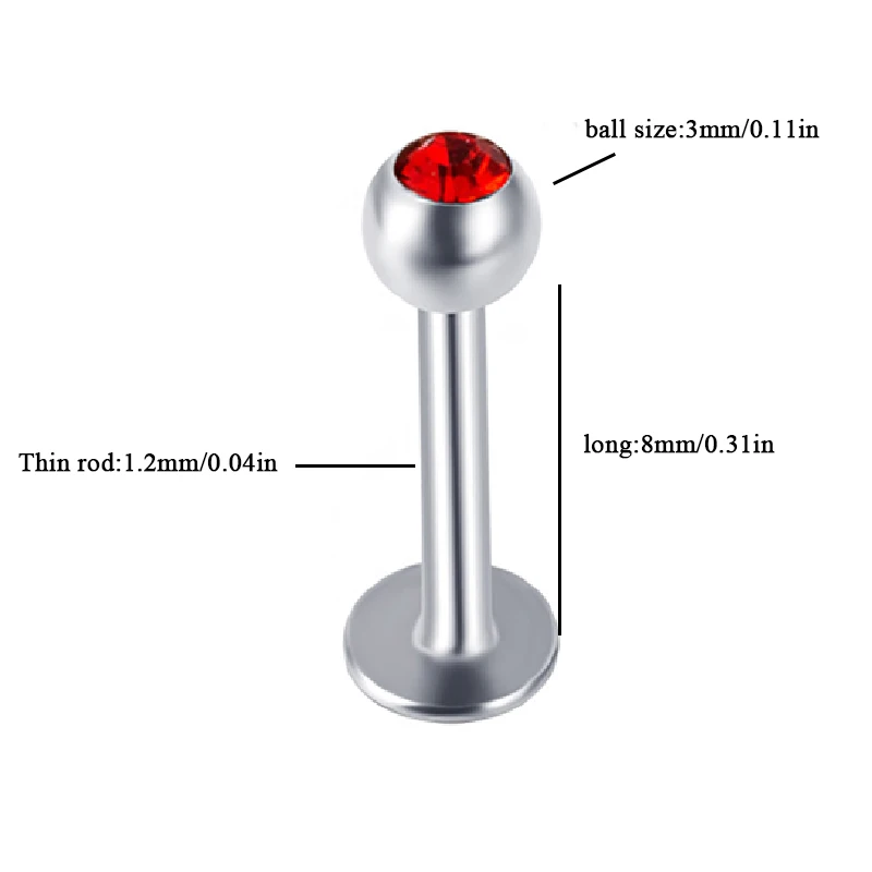 Серьга для пирсинга козелка ушной раковины Ювелирное Украшение из нержавеющей