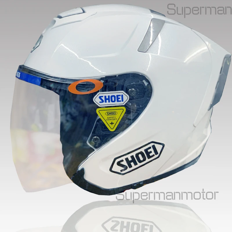 Мотоциклетный шлем с двойным козырьком открытым лицом и стеклом X14 X четырнадцать