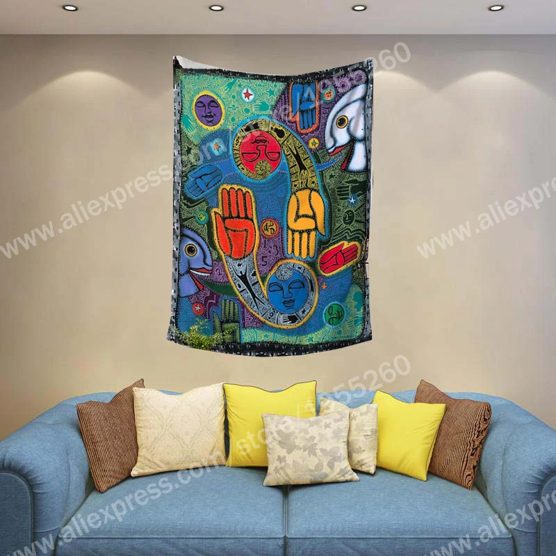 Индийский флаг баннер украшение для дома подвесной с 4 люверсами в углах 3*5 футов