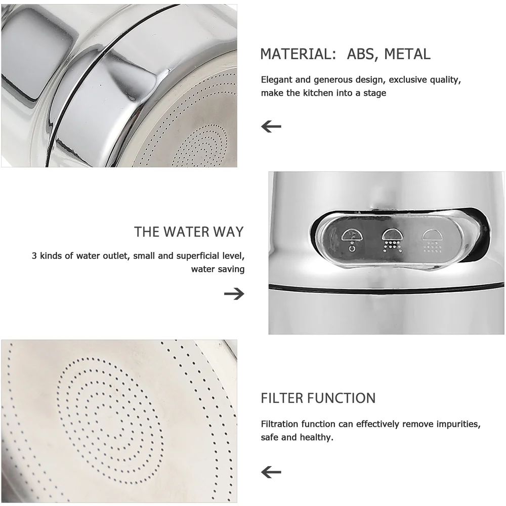 

1pc Kitchen Anti-Splashing Rotate Water Outlet Sprayer Head