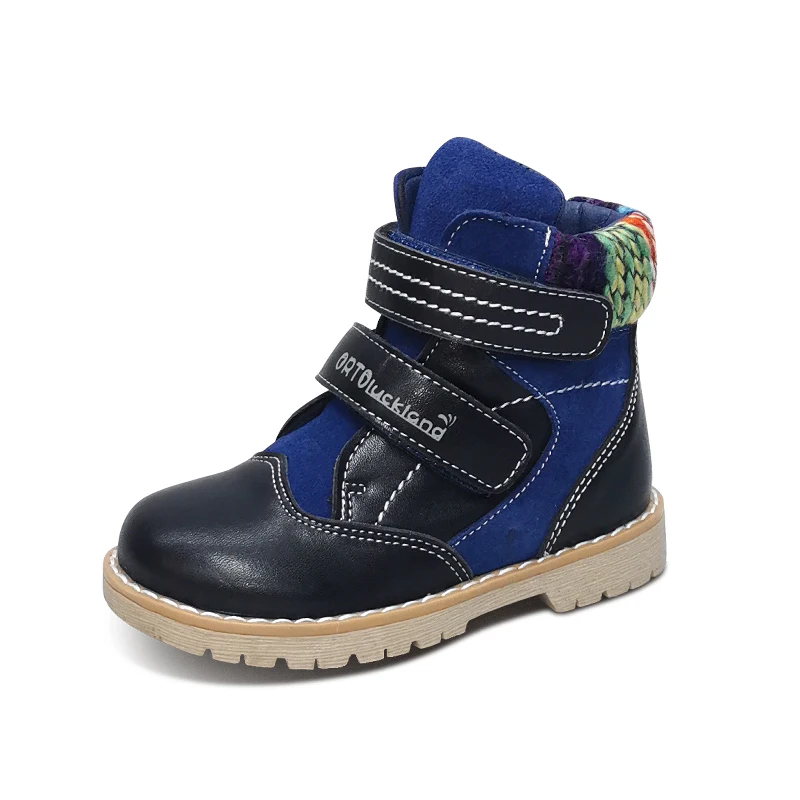 

Ortoluckland Children Shoes 2022 New Spring Fashion Brand Chunky Boots For Kids Boys Girls Winter Orthopedic School Fur Sneakers