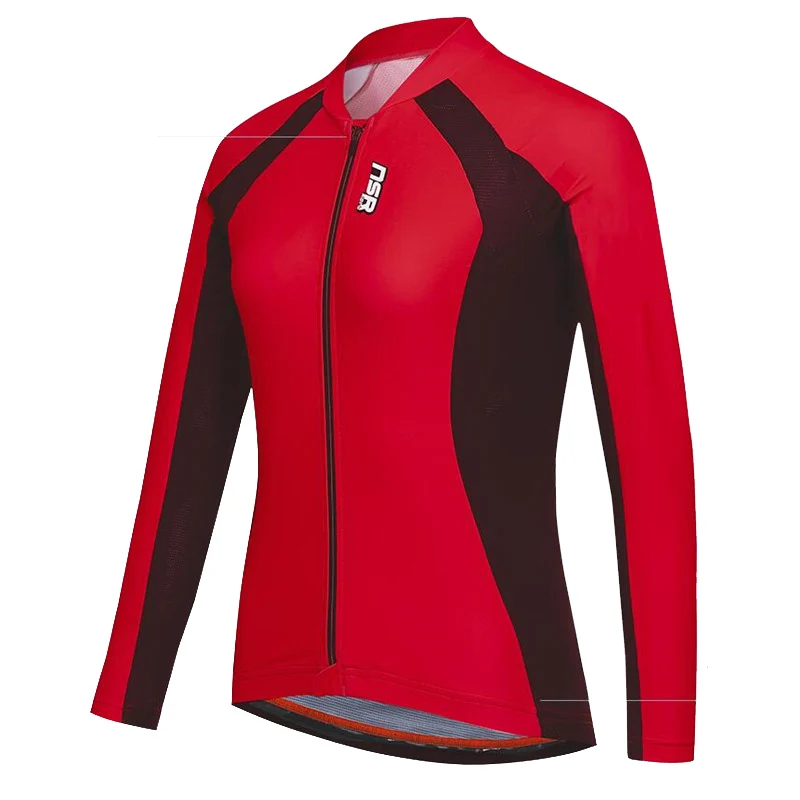 Женская велосипедная кофта с длинным рукавом сезон весна осень|Майки для