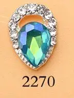 2270-10pcs Слеза падение ногтей Шарм Драгоценности 10 шт ногтей драгоценность, 3D Стразы для ногтей, ногтей амулеты, украшения для ногтей, украшения для ногтей украшение для ногтей, ювелирные изделия Ремесло - Цвет: 2270-10pcs